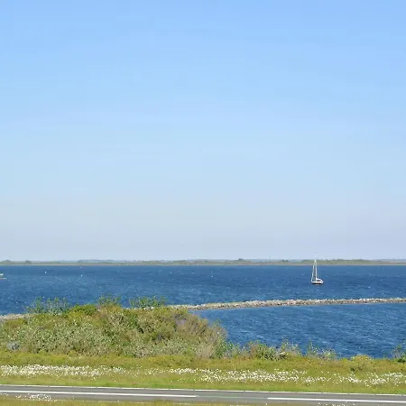 Sea Rocks With View And Garden Goedereede